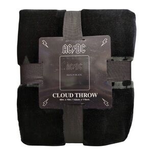 AC/DC Black Cloud Throw Blanket